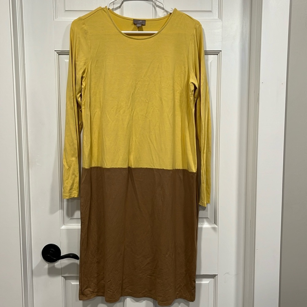 J. Jill Wearever Collection Stretch Colorblock Dress